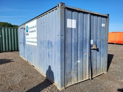 20ft x 8ft 50/50 Split Antivandal Office/Store