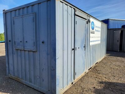 20ft x 8ft 50/50 Split Antivandal Office/Store - 3