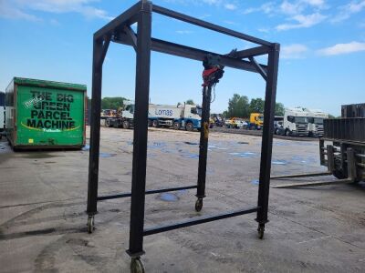 Large Lifting Frame On Wheels - 4