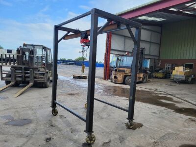 Large Lifting Frame On Wheels - 3