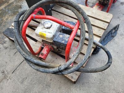 Petrol Honda Engine Powered Vibrating Poker Unit