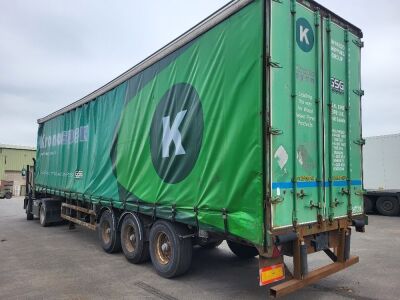 2004 SDC Triaxle Curtainside Trailer - 3
