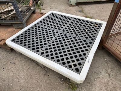4 Barrel Plastic Bund