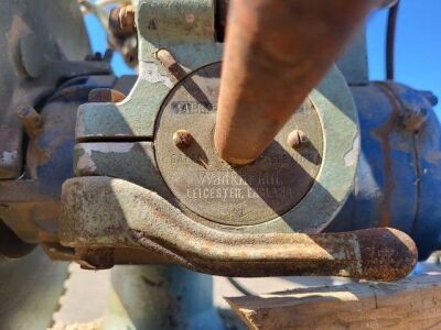 Large Vintage Wadkin Bursgreen 3 Phase Wood Chop Saw - 6