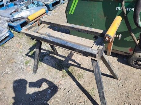 Chopsaw Wood Roller Support