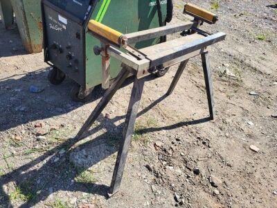 Chopsaw Wood Roller Support - 2