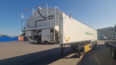 2016 Wilcox Triaxle Alloy Body Insulated Triaxle Walking Floor Trailer - 3