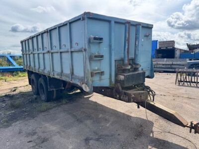 Twin Axle Agricultural Dropside Tipping Trailer