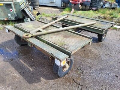 1991 Ex MOD Low Profile Weapon Transport Trolley