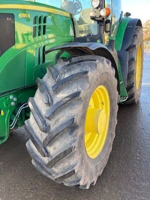 2019 John Deere 6155R 4WD Tractor - 6
