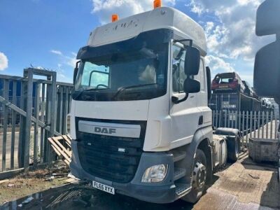 2015 DAF XF 6x2 Mini Midlift Tractor Unit