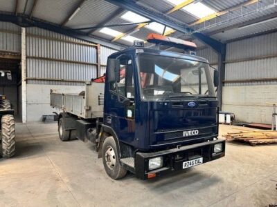 1997 Iveco 4x2 Dropside Tipping Crane Rigid