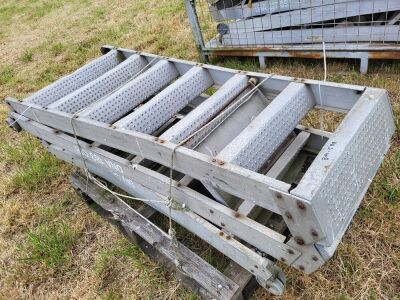 2x 7 Tread Step Ladders