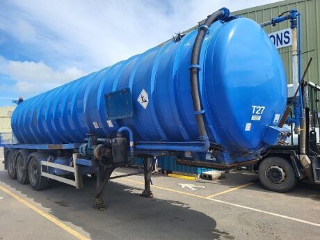 2006 Crossland Triaxle Vac Tank Trailer