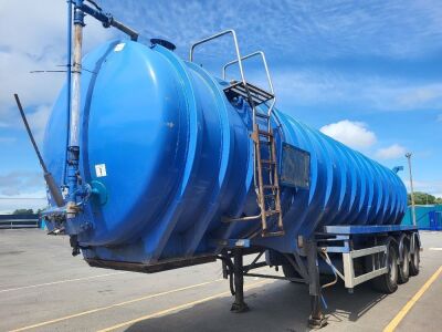 2006 Crossland Triaxle Vac Tank Trailer - 2