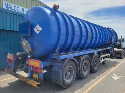 2006 Crossland Triaxle Vac Tank Trailer - 4
