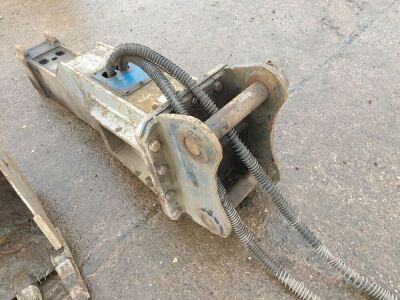 Hydraulic Breaker 80mm Pins to Suit 22ton excavator - 2