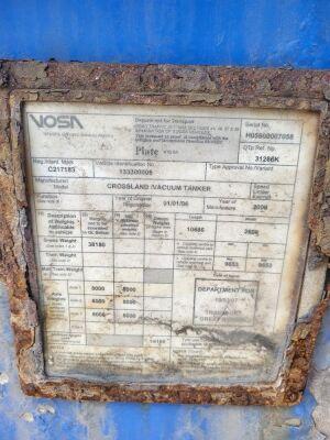 2006 Crossland Triaxle Vac Tank Trailer - 15