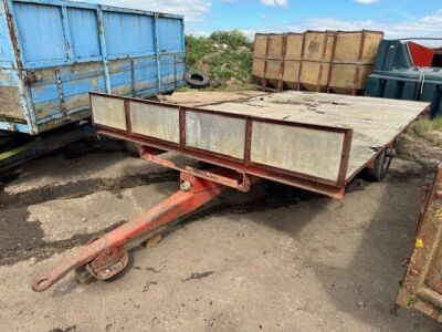 Single Axle Flat Trailer