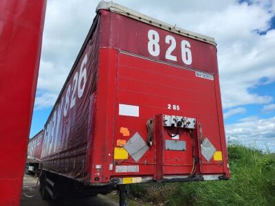 2008 Schmitz Triaxle Curtainside Trailer