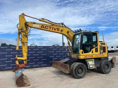 2017 Komatsu PW148-10 Wheeled Excavator