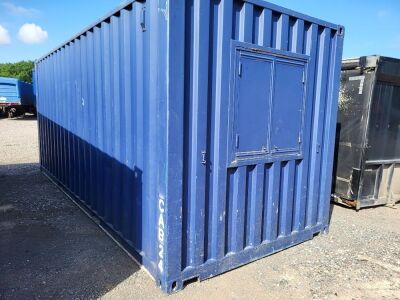20ft x 8ft Anti Vandal 50/50 Office/Stores Site Cabin - 5