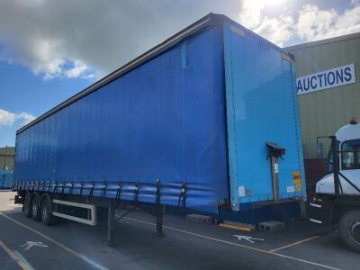 2007 Montracon Triaxle Curtainside Trailer