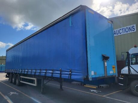 2007 Montracon Triaxle Curtainside Trailer