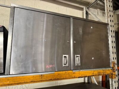 Stainless Steel Double Door Catering Cabinet