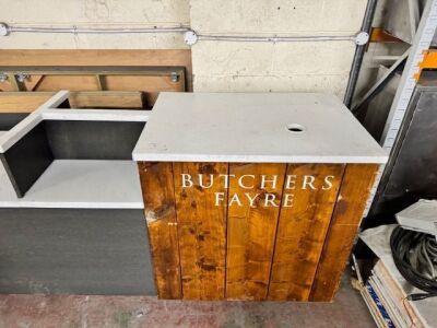 2x Shop Counters with Bases - 2