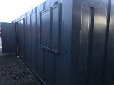 28ft x 9ft Chain Lift Vandal Proof Site Container - 3