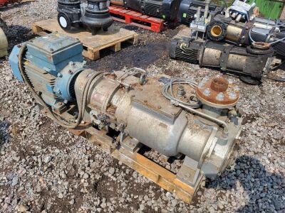 Frame Mounted Pump and Drive Motor
