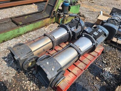 2 x Grundfos Pumps 