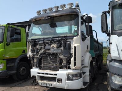 2009 Renault 450DXI Premium 8x4 Steel Body Tipper
