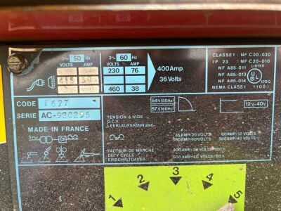 Idealarc DC400 Welder - 4