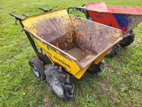 Petrol Engined Wheeled Tipping Barrow