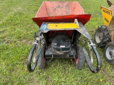 Petrol Wheeled Tipping Barrow - 3