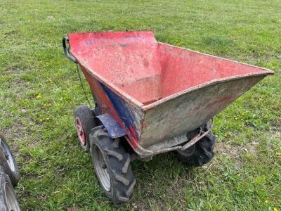 Petrol Wheeled Tipping Barrow - 5