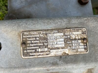 2001 Main Single Axle Drawbar Water Tank - 4