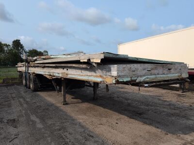2011 Montracon Triaxle Flat Trailer