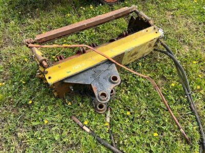 Hedge Cutter Excavator Attachment -  45mm pins 