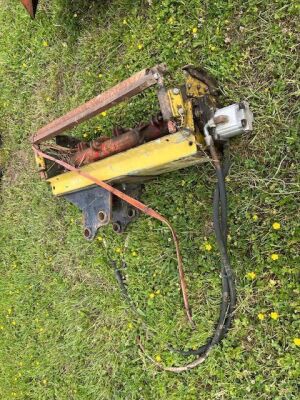 Hedge Cutter Excavator Attachment -  45mm pins  - 2