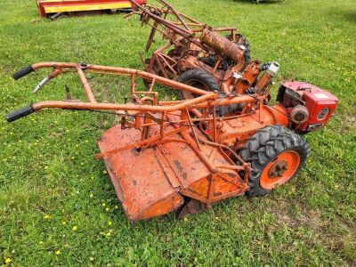 Petrol Engine Twin Wheeled Rotavator - 5