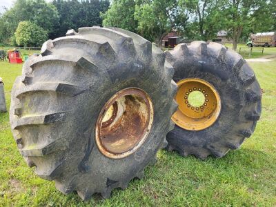 2 x 67x34.00.25 Plant Wheels and Tyres - 3