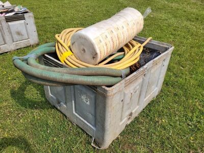 Stillage of Chains Lifting Slings, Fall Arrest equipment and Pipe - 2