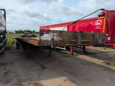 2014 SDC Triaxle Flat Trailer