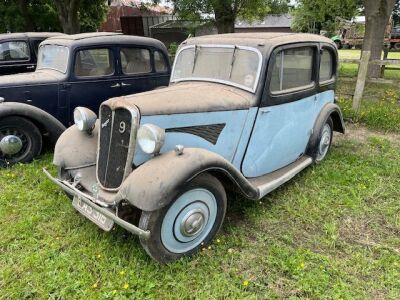 1936 Singer Bantom 9 Vintage Car