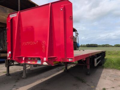 Dennison Triaxle Flat Trailer