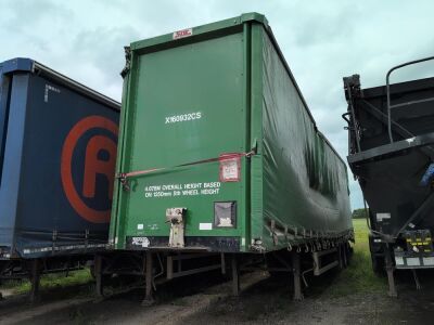 2016 SDC Triaxle Curtainside Trailer