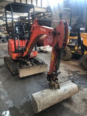 2016 Kubota U17-3 Mini Digger - 2